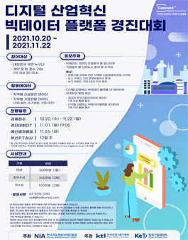 2021 디지털 산업혁신 빅데이터 플랫폼 경진대회.