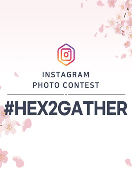 HEX2GATEHR 인스타그램 포토 컨테스트.