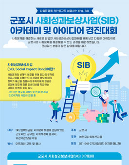 군포시 사회성과보상사업(SIB) 아이디어 경진대회.