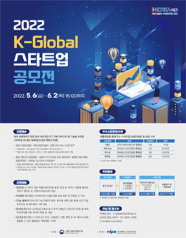 2022년 K-Global 스타트업 공모전.