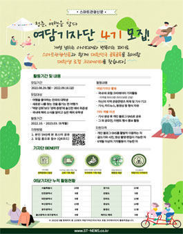 스마트관광신문 대학생 여행기자단 여담 4기 모집.