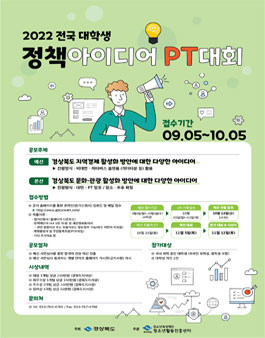 2022 전국 대학생 정책아이디어 PT대회 (기간연장).