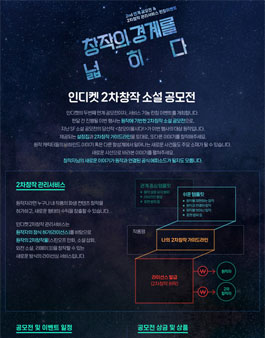 인디켓 2차창작 소설 공모전.