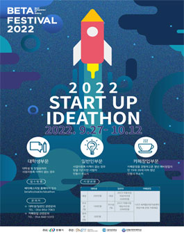 2022 BETA FESTIVAL 아이디어톤 대회.