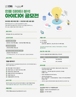 인물 데이터분석 아이디어 공모전.