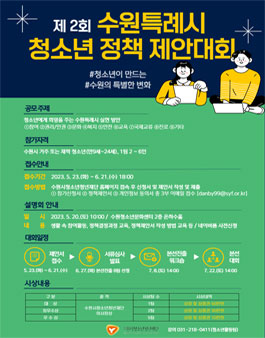 제2회 수원특례시 청소년 정책 제안대회.
