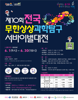제10회 전국 무한상상 과학탐구 서바이벌대전.