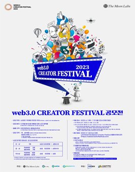 Web3.0 Creator Festival 공모전 2023.