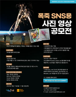 폭죽 SNS용 영상 공모전.