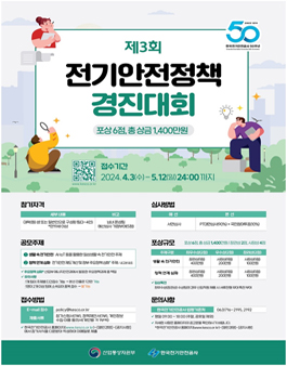 제3회 전기안전 정책 경진대회.
