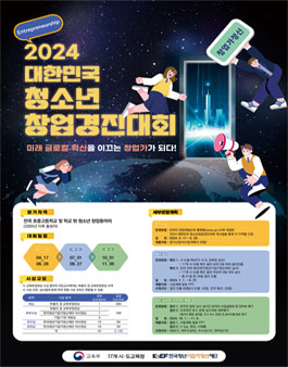 2024년 대한민국 청소년 창업경진대회.