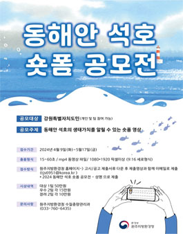 2024년 동해안 석호 숏폼 공모전.