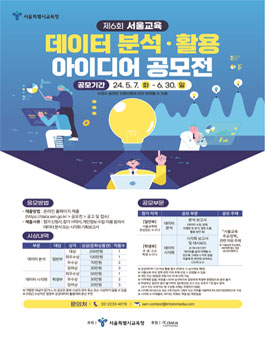 제6회 서울교육 데이터 분석 · 활용 아이디어 공모전.