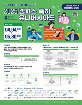 2025년 캠퍼스 특허 유니버시아드.