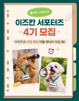 이즈칸 서포터즈 4기 모집.