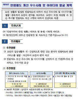 [제주특별자치도] 2026년 민원제도 개선 아이디어 공모.