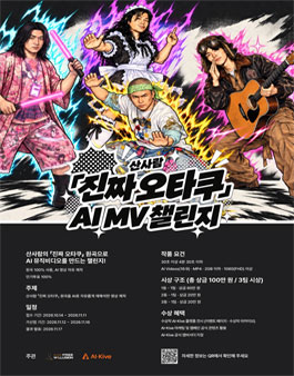 [산사람 x AI-Kive] 진짜 오타쿠 AI MV 챌린지.